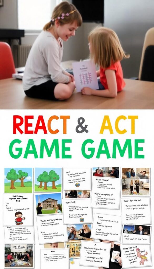 React and Act Game Ideas