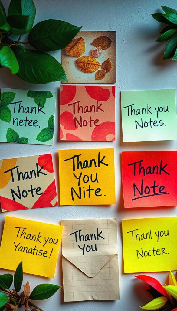 Thank You Note Ideas