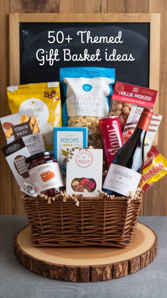 Themed Gift Basket Ideas Unique Gift Basket Themes