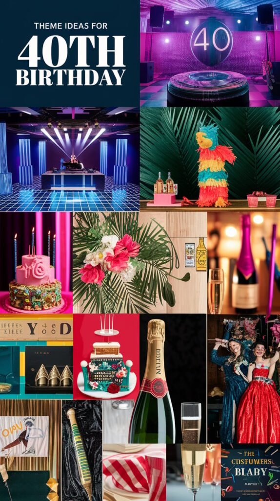 Theme Ideas for 40th Birthday