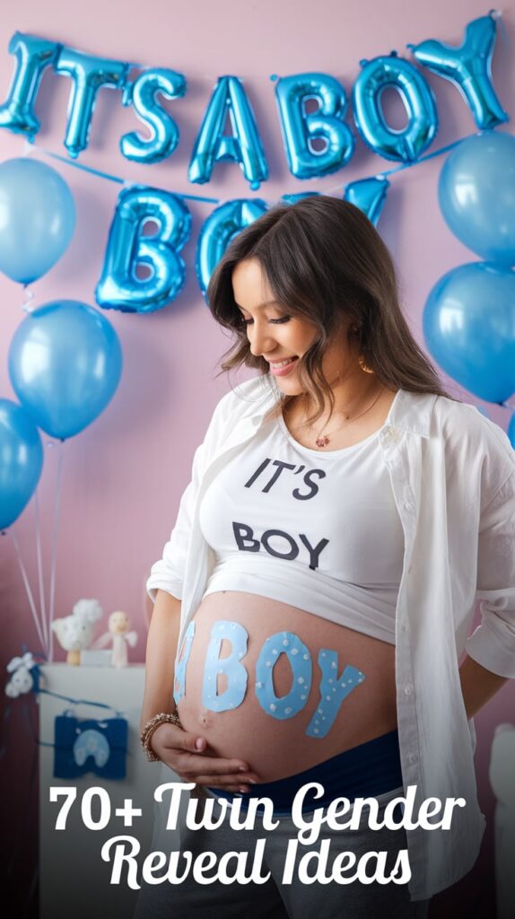 Twin Gender Reveal Ideas