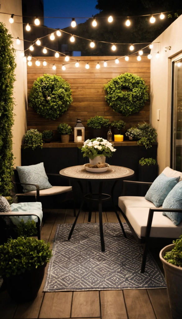 Apartment Patio Decor Ideas 