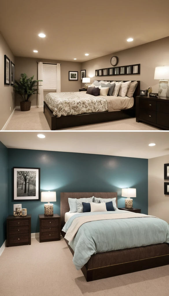 Basement Bedroom Decorating Ideas