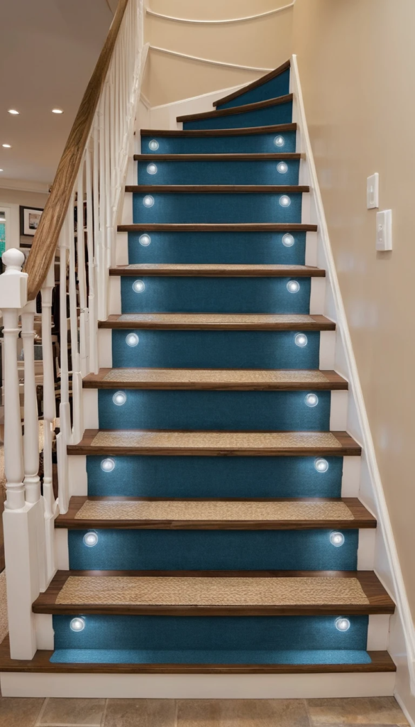 Basement Stairs Decorating Ideas