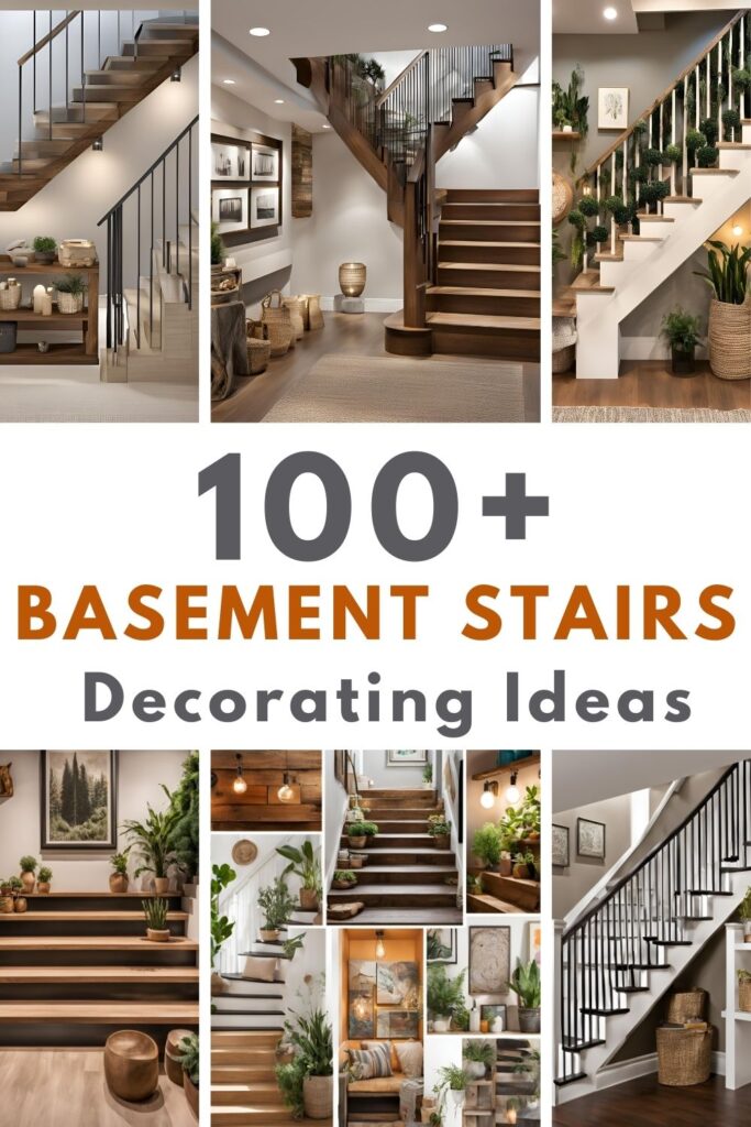 Basement Stairs Decorating Ideas