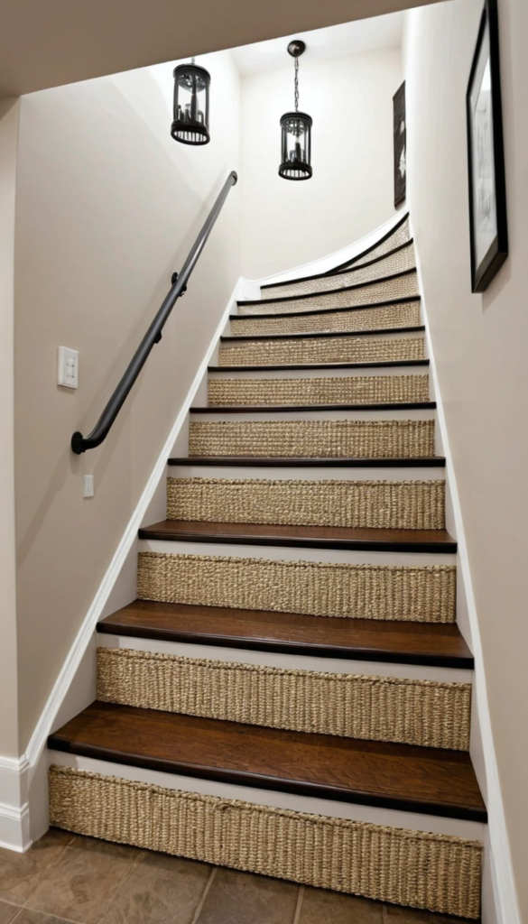 Basement Stairs Decorating Ideas