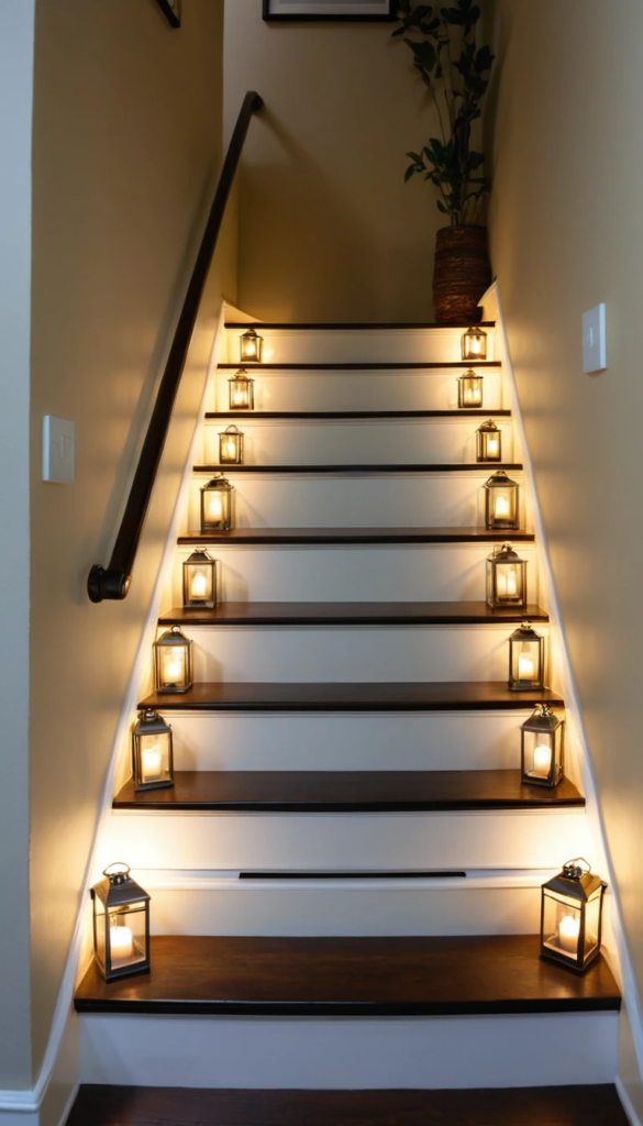 Basement Stairs Decorating Ideas