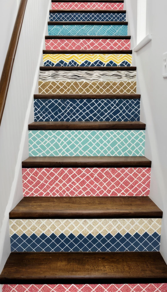 Basement Stairs Decorating Ideas