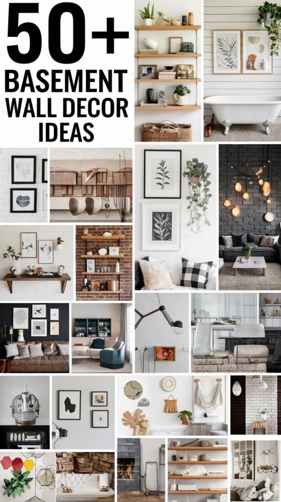 Basement Wall Decor Ideas