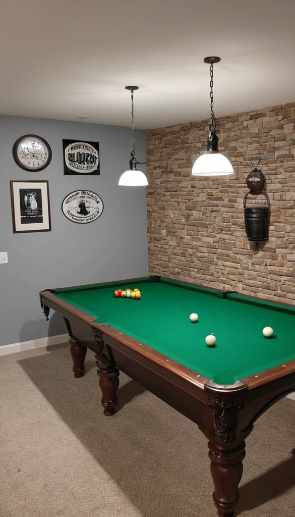 Basement Wall Decor Ideas