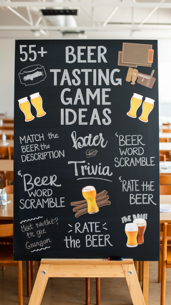 Beer Tasting Game Ideas