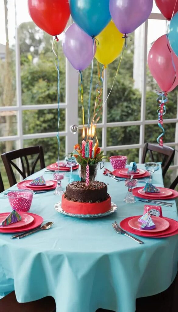 Birthday Table Decoration Ideas