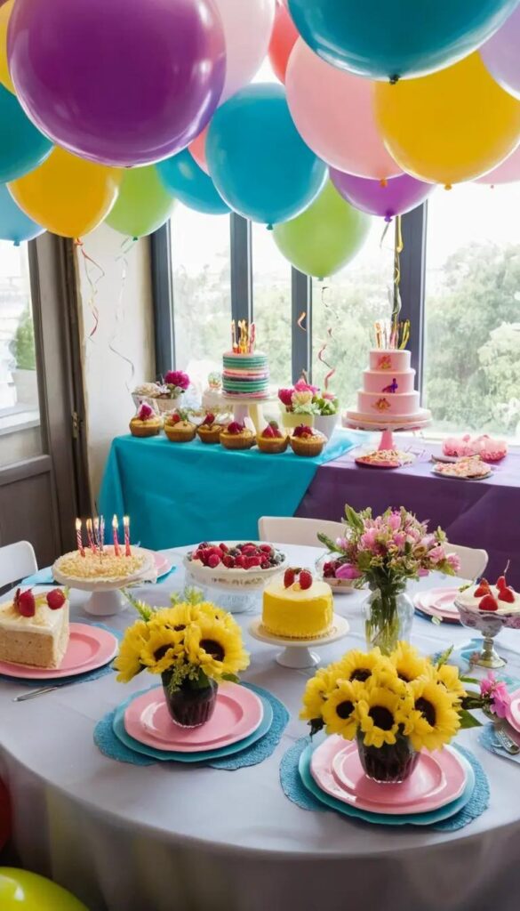 Birthday Table Decoration Ideas