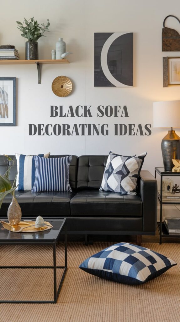 Black Sofa Decorating Ideas