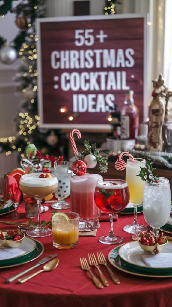 Christmas Cocktail Ideas