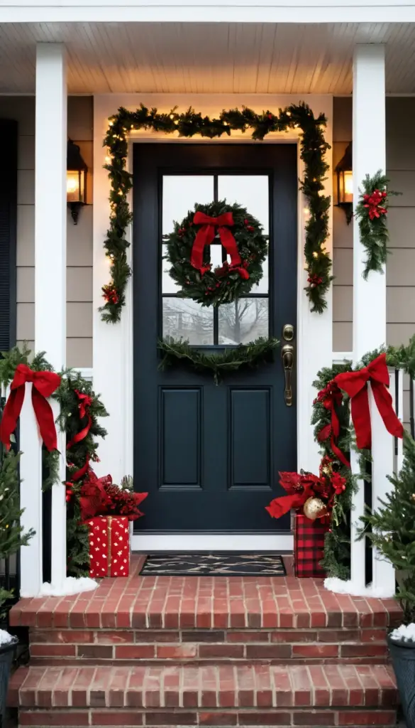 Christmas Porch Decorating Ideas