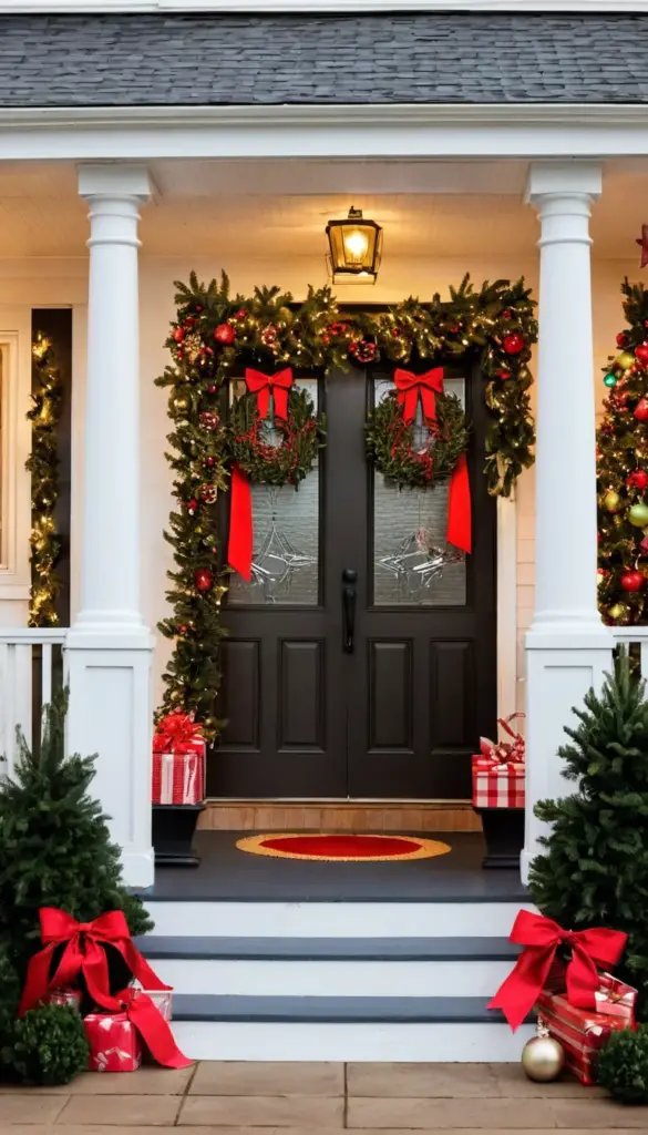 Christmas Porch Decorating Ideas