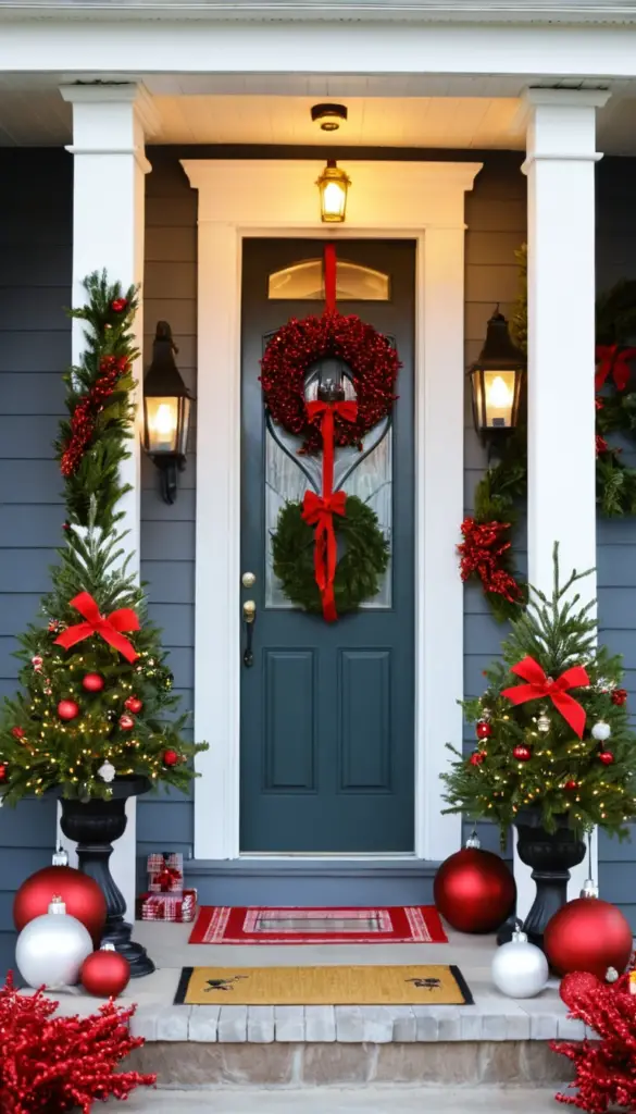 Christmas Porch Decorating Ideas