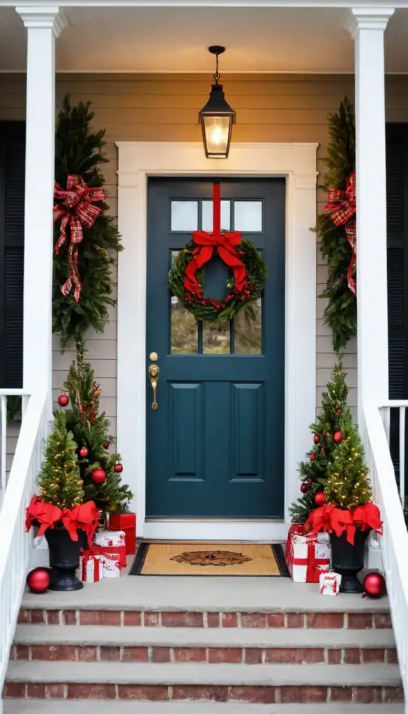 Christmas Porch Decorating Ideas