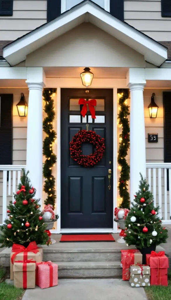 Christmas Porch Decorating Ideas