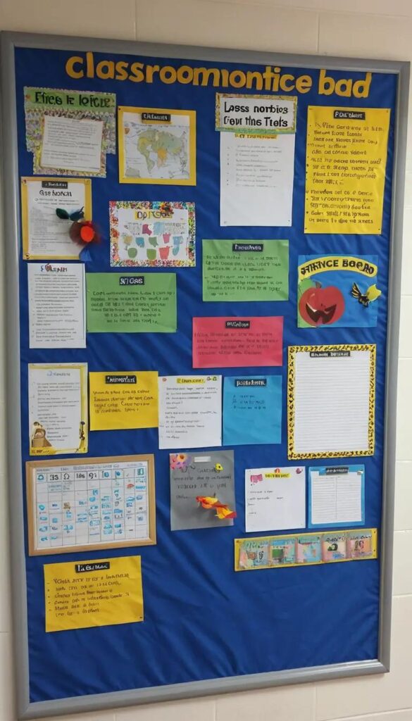 Classroom Notice Board Ideas