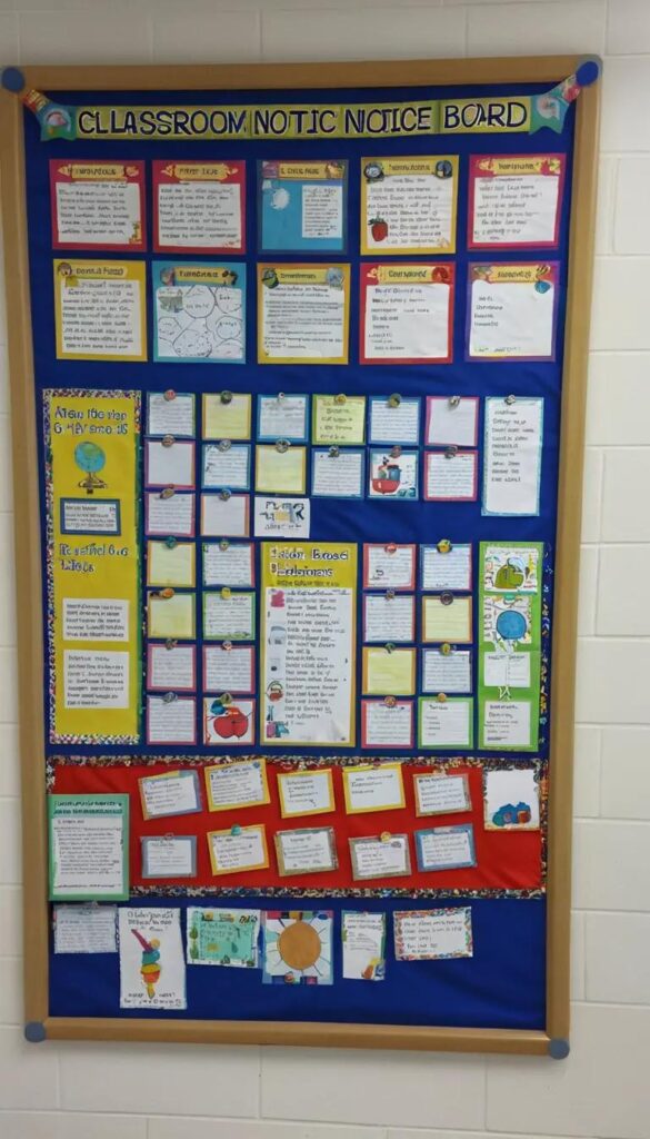 Classroom Notice Board Ideas