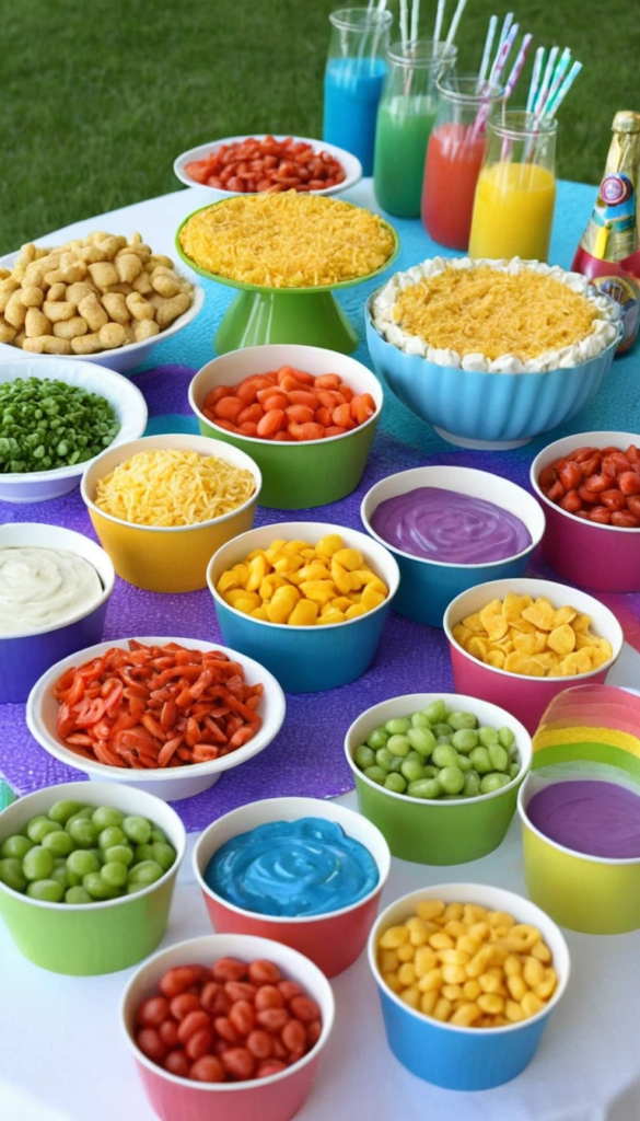 Color Party Food Ideas