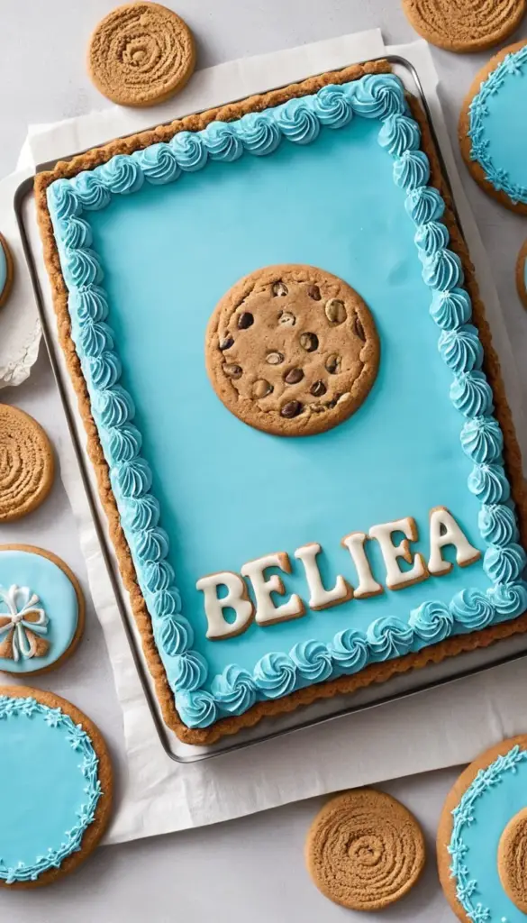 Cookie Cake Decorating Ideas