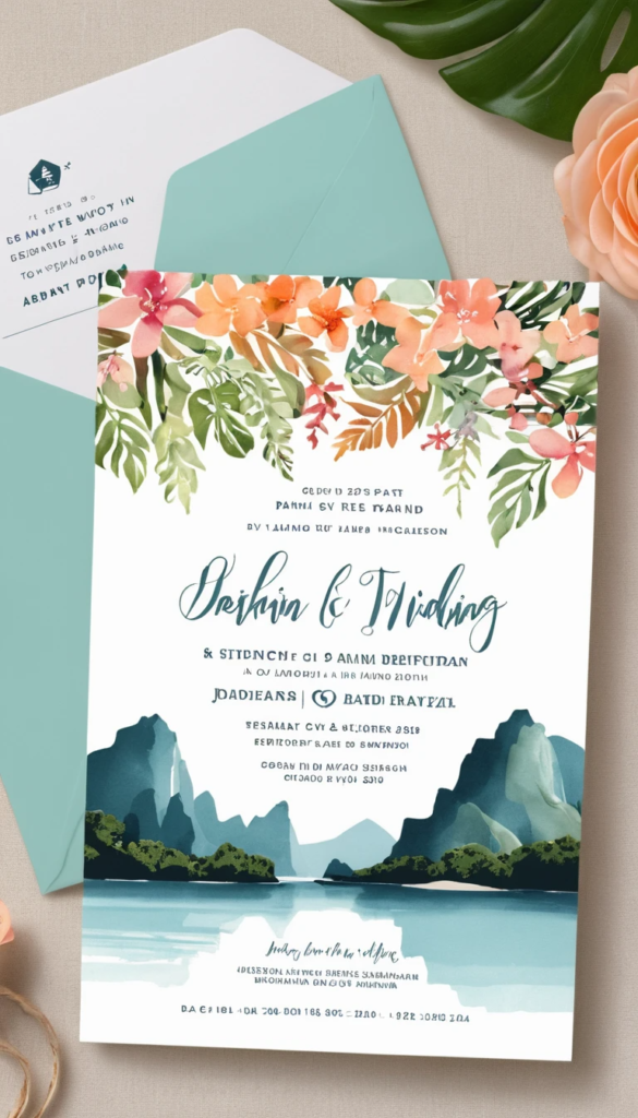 Destination Wedding Invitations