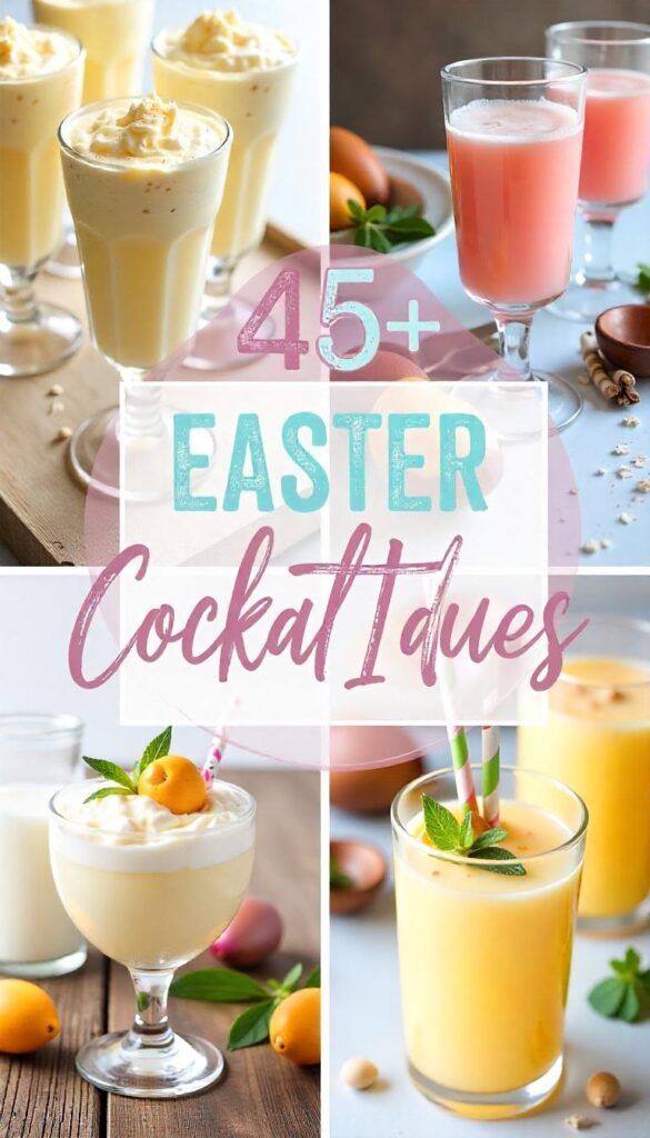 Easter Cocktail Ideas