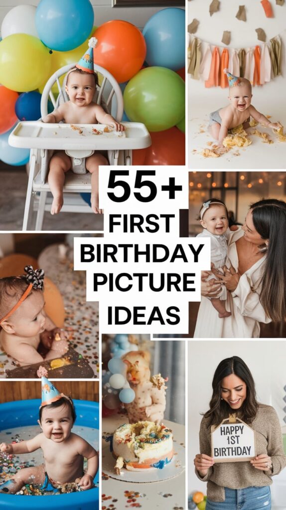 First Birthday Picture Ideas