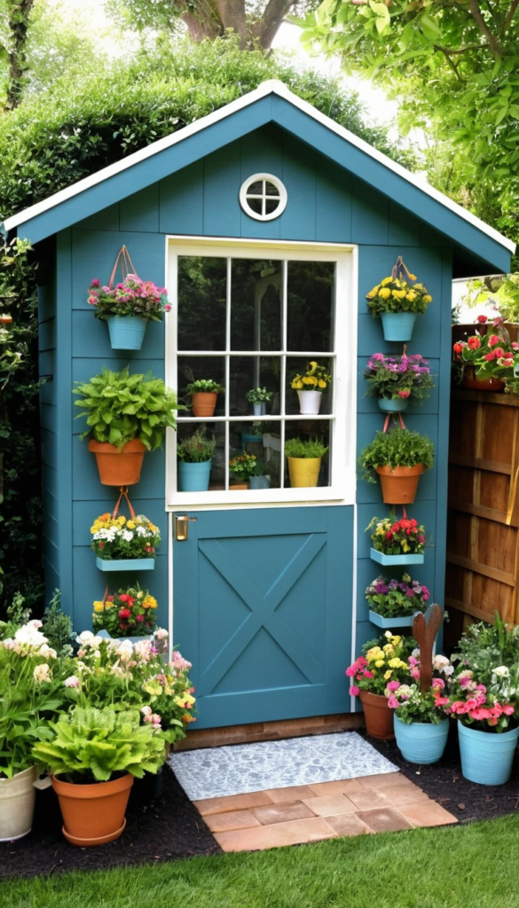 Garden Shed Decorating Ideas