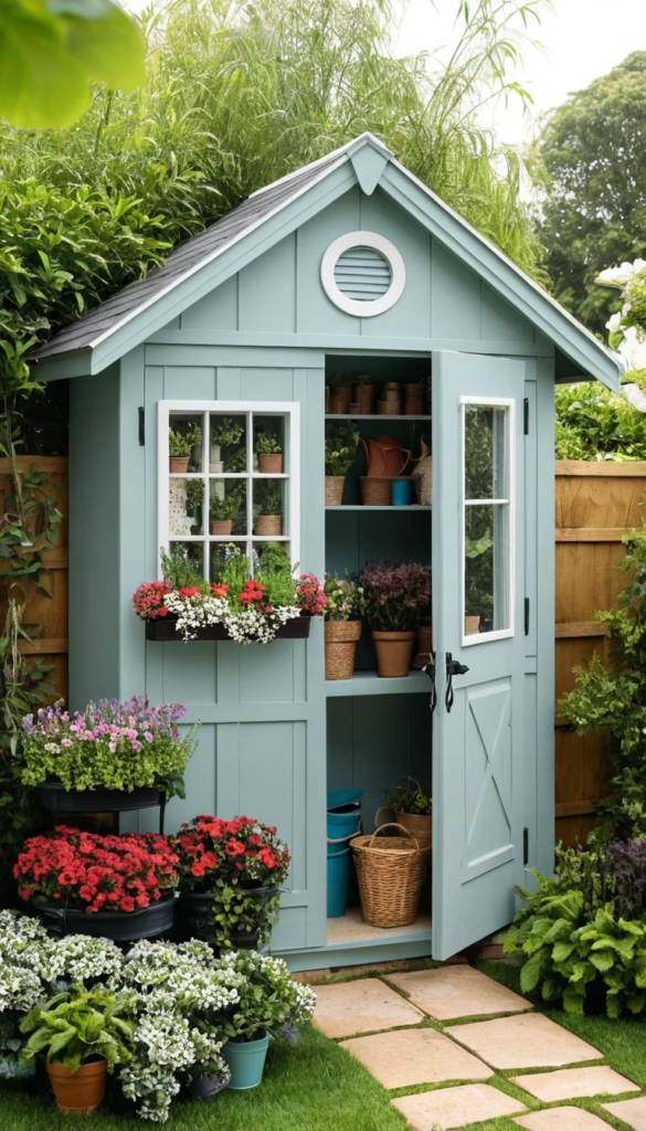 Garden Shed Decorating Ideas