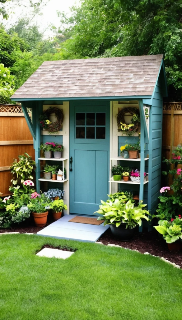 Garden Shed Decorating Ideas