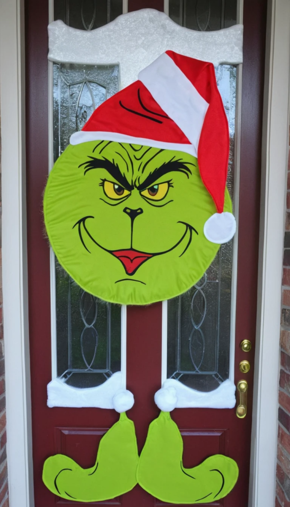 Grinch Door Decoration Ideas