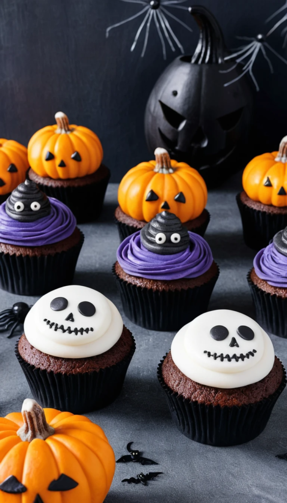 Halloween Cupcakes Decorating Ideas