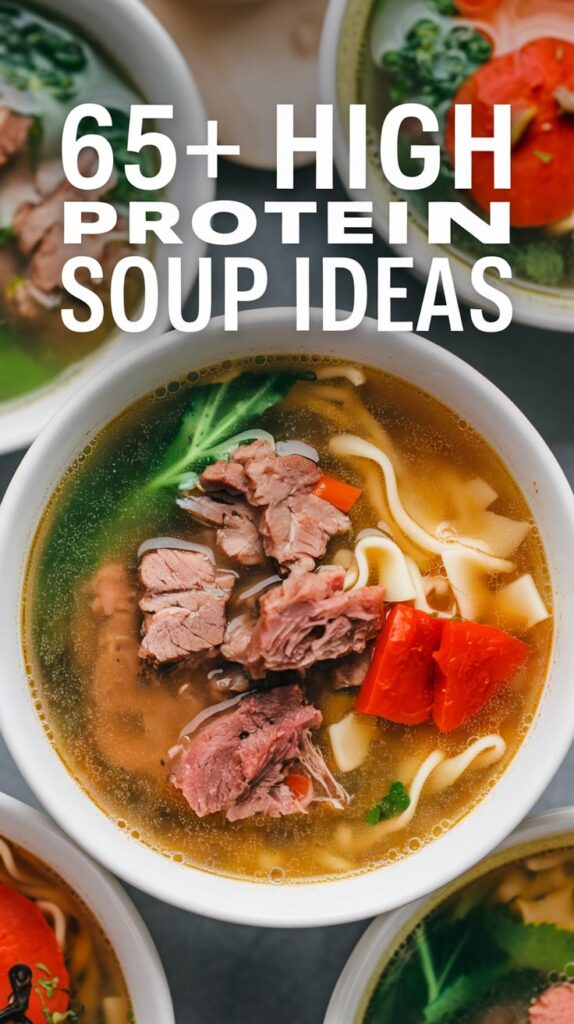 High Protein Soup Ideas