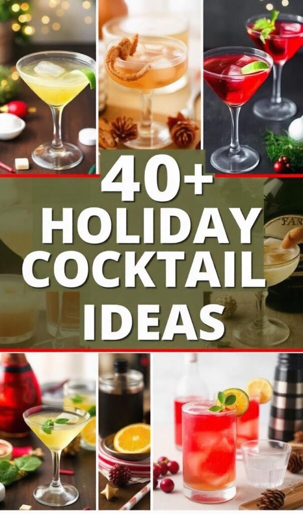 Holiday Cocktail Ideas