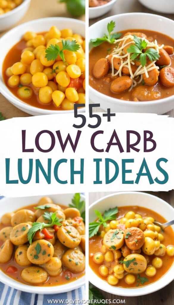 Low Carb Lunch Ideas