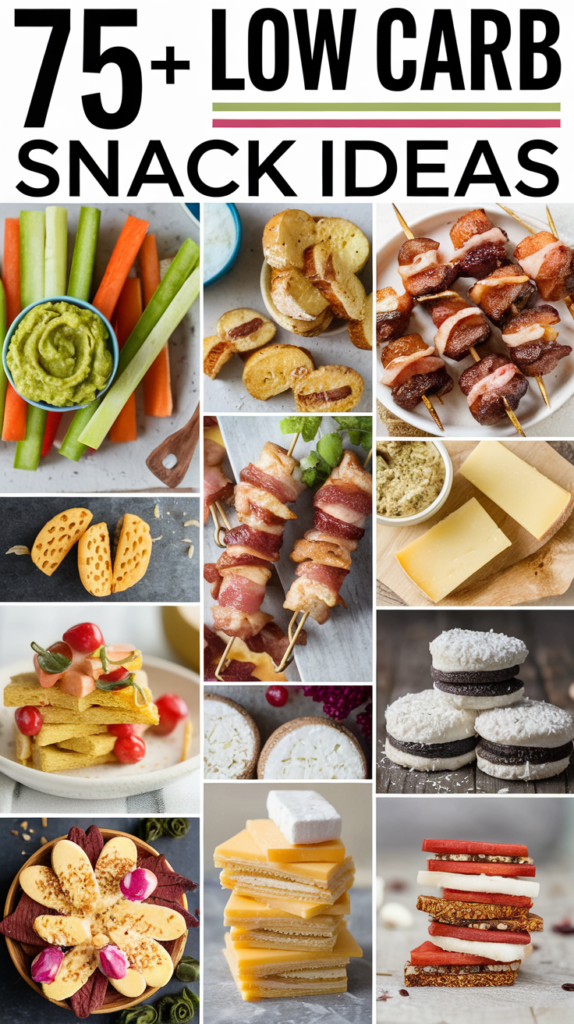 Low Carb Snack Ideas