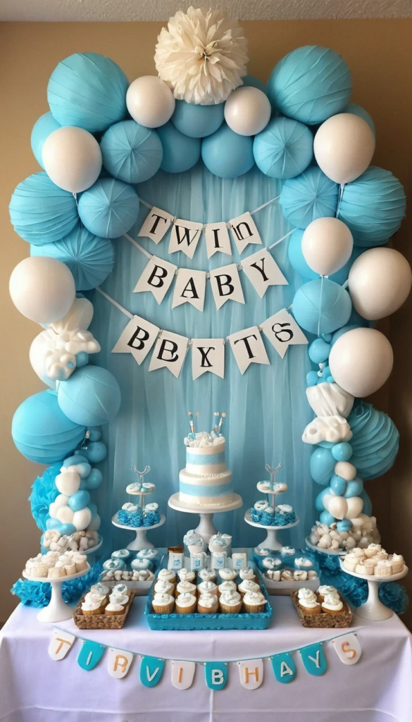 Twin Baby Shower Ideas