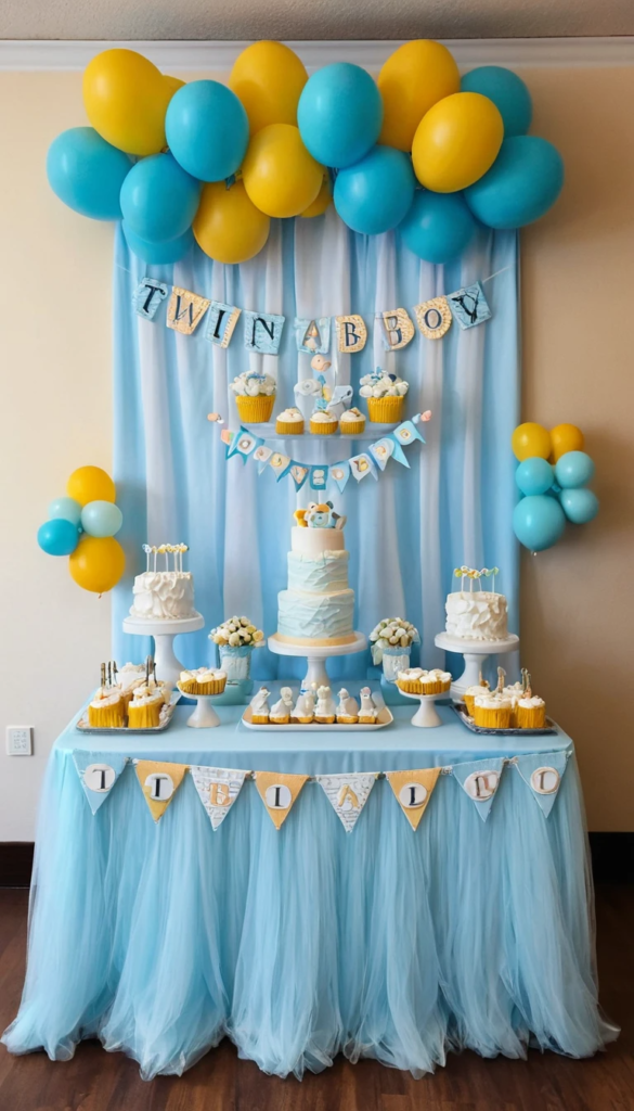 Twin Baby Shower Ideas