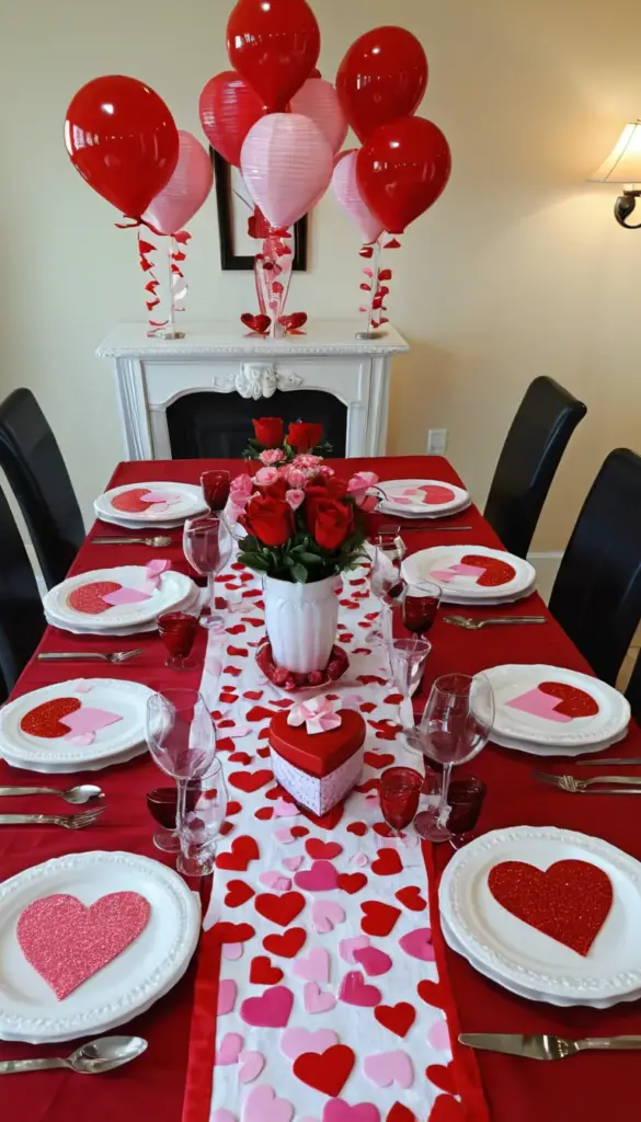 Valentine Table Decoration Ideas