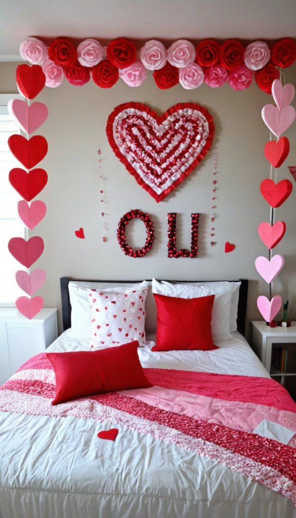 Valentine's Day Room Decoration