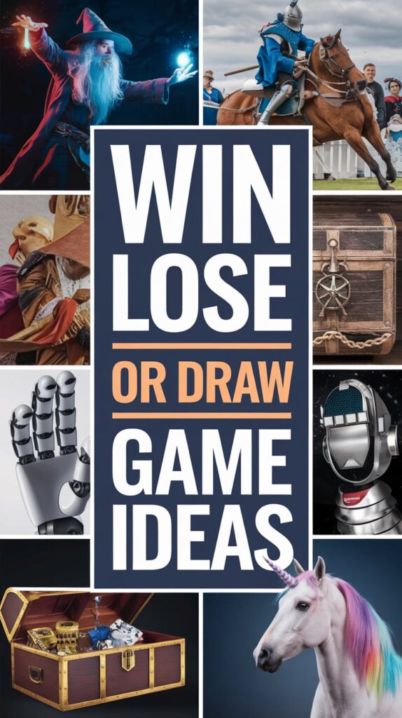 Win Lose or Draw Game Ideas