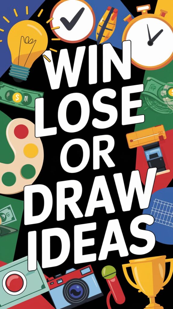 Win Lose or Draw Game Ideas