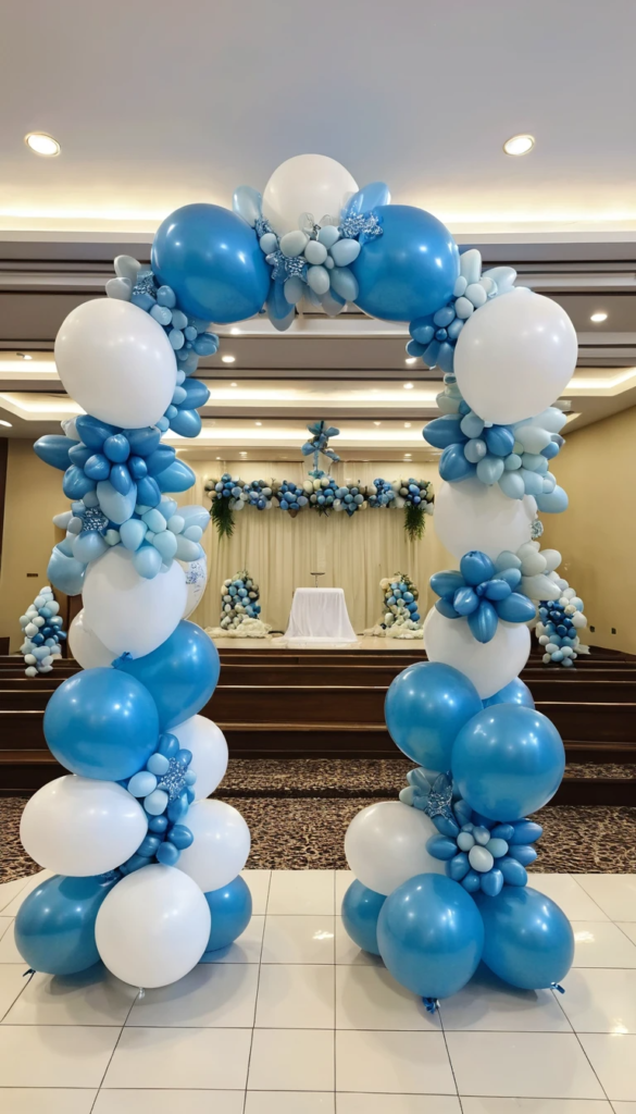 Balloon Decoration Ideas for Baptism