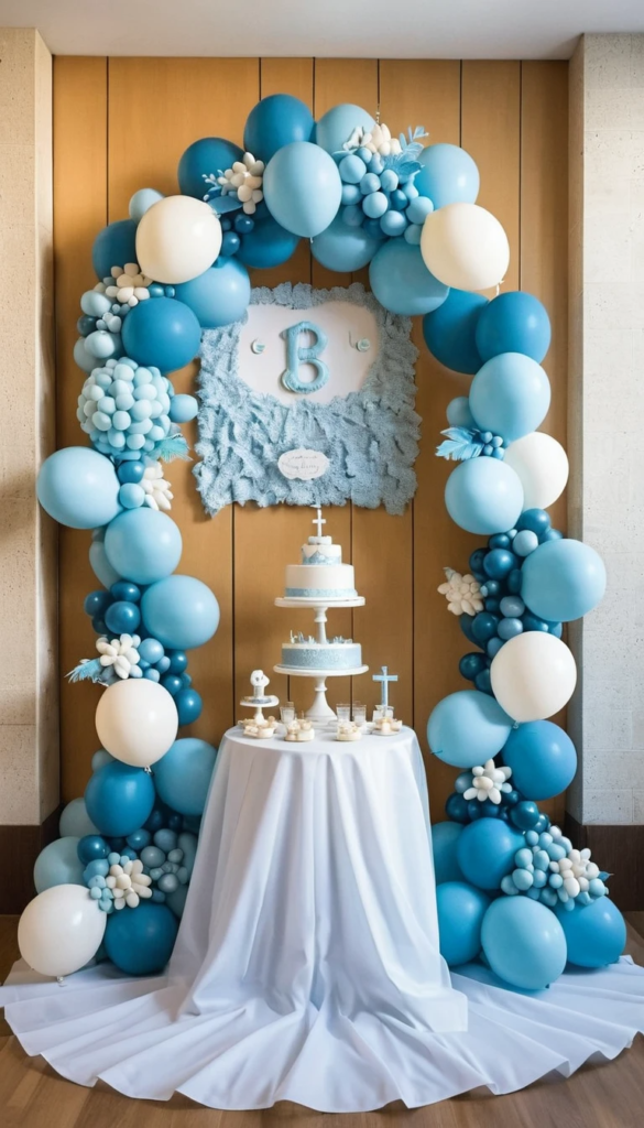 Balloon Decoration Ideas for Baptism