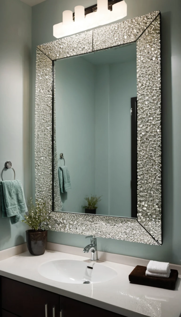 Bathroom Mirror Decorating Ideas