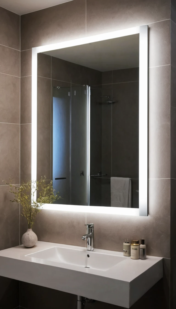 Bathroom Mirror Decorating Ideas